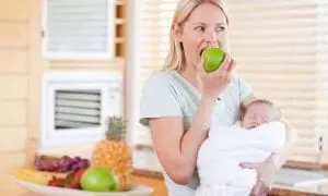 Cele mai potrivite alimente dupa nasterea bebelusului