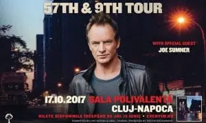 Premiera la Cluj: Sting va sustine un concert in octombrie, la Sala Polivalenta