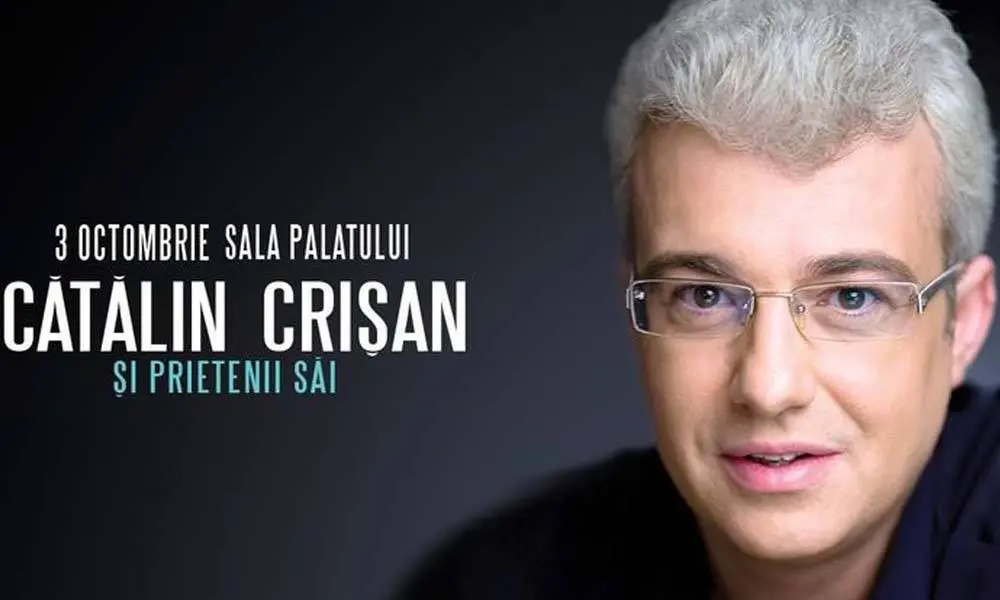 Concert aniversar Catalin Crisan, la Sala Palatului