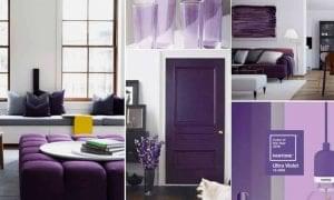 Cum sa iti decorezi casa cu Ultra Violet, culoarea anului 2018