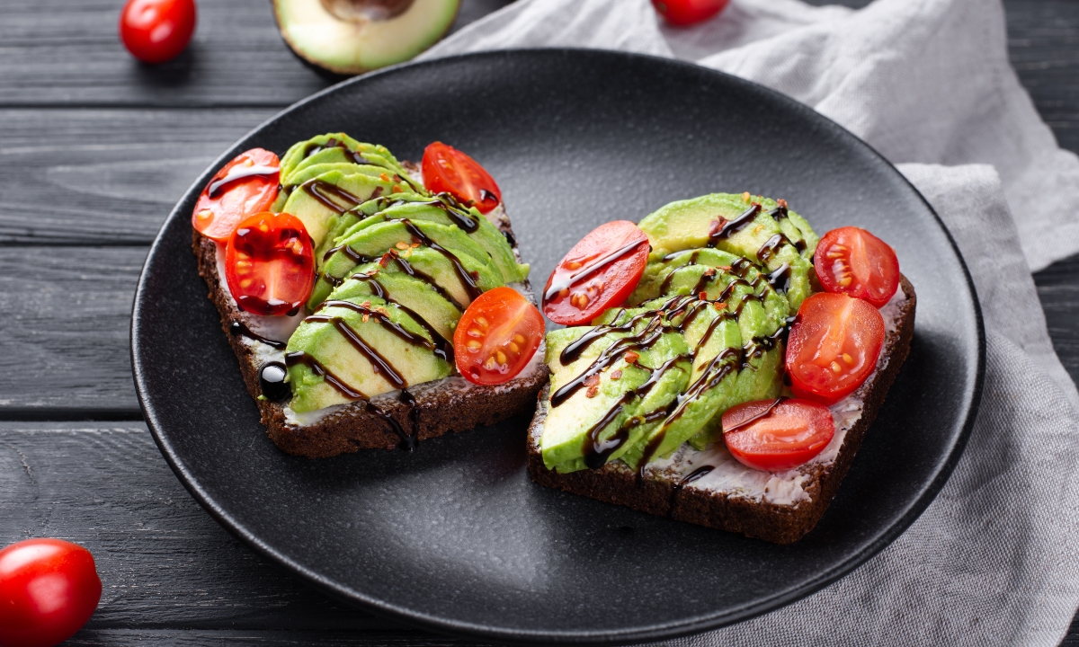 vegan avocado toast